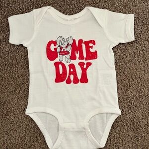 12 Months Alabama Game Day Onesie